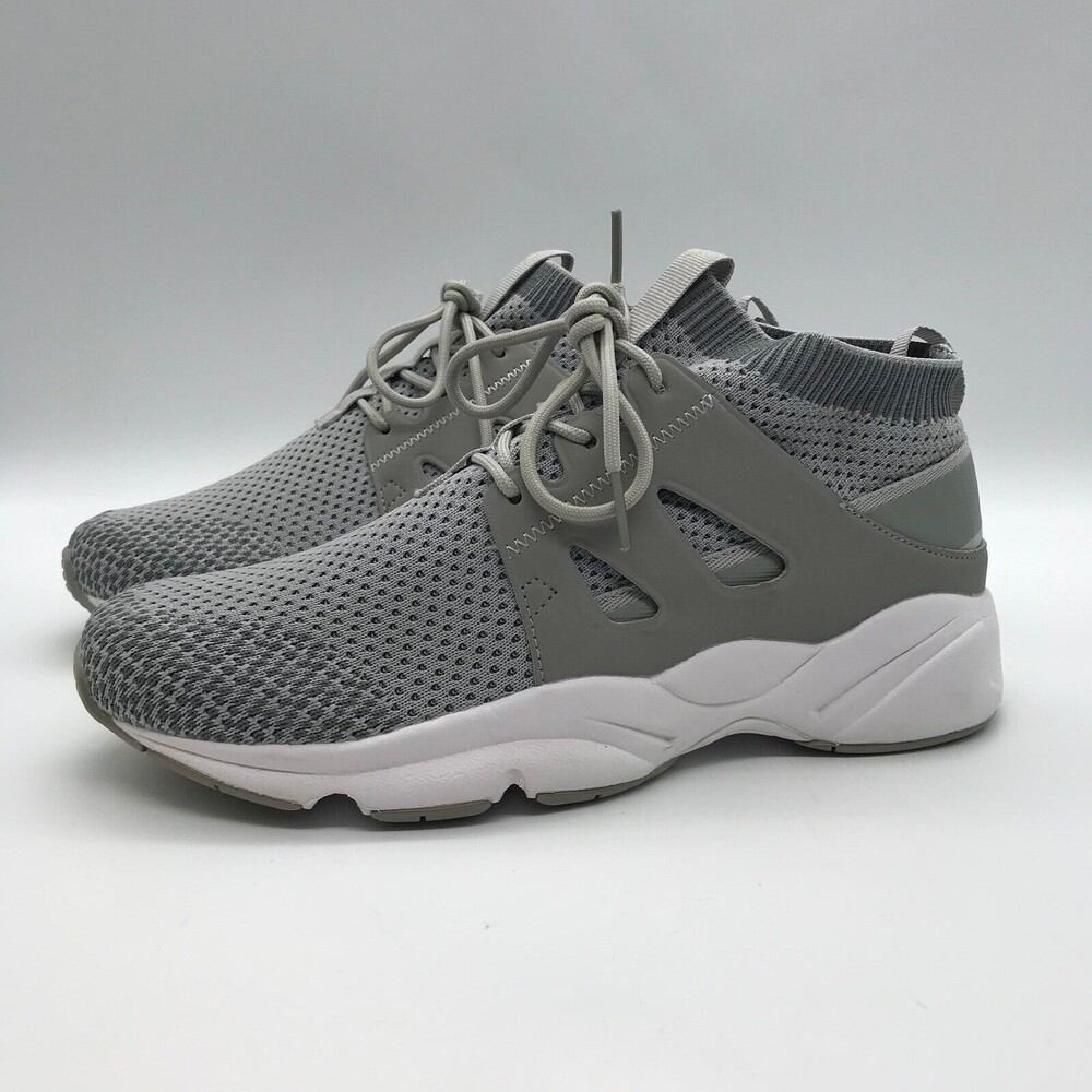 Propét Stability Strider WAA042M Women's 10W Athletic Shoes Gray & White Mesh